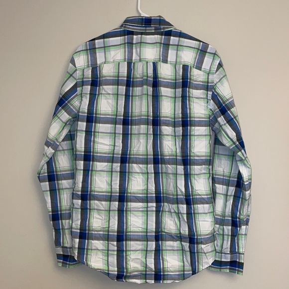 American Eagle Prep Fit Button Up Shirt Men’s Small - Picture 3 of 3